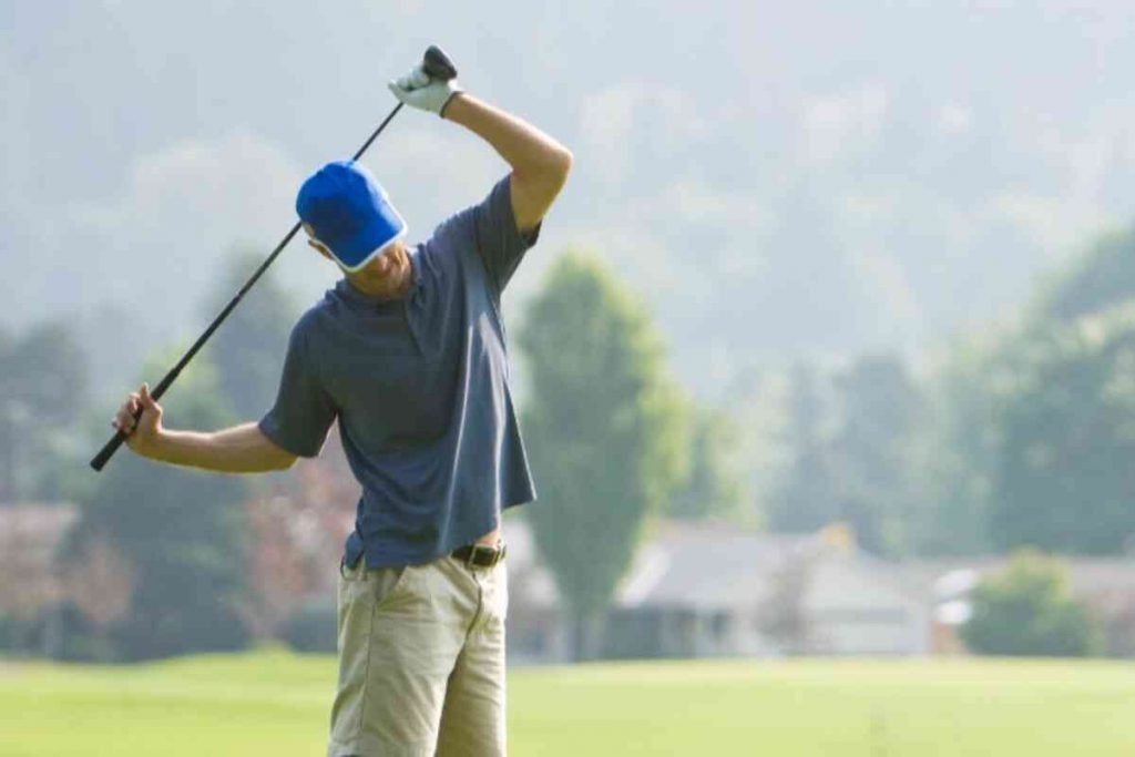 Aquecimento para o golfe