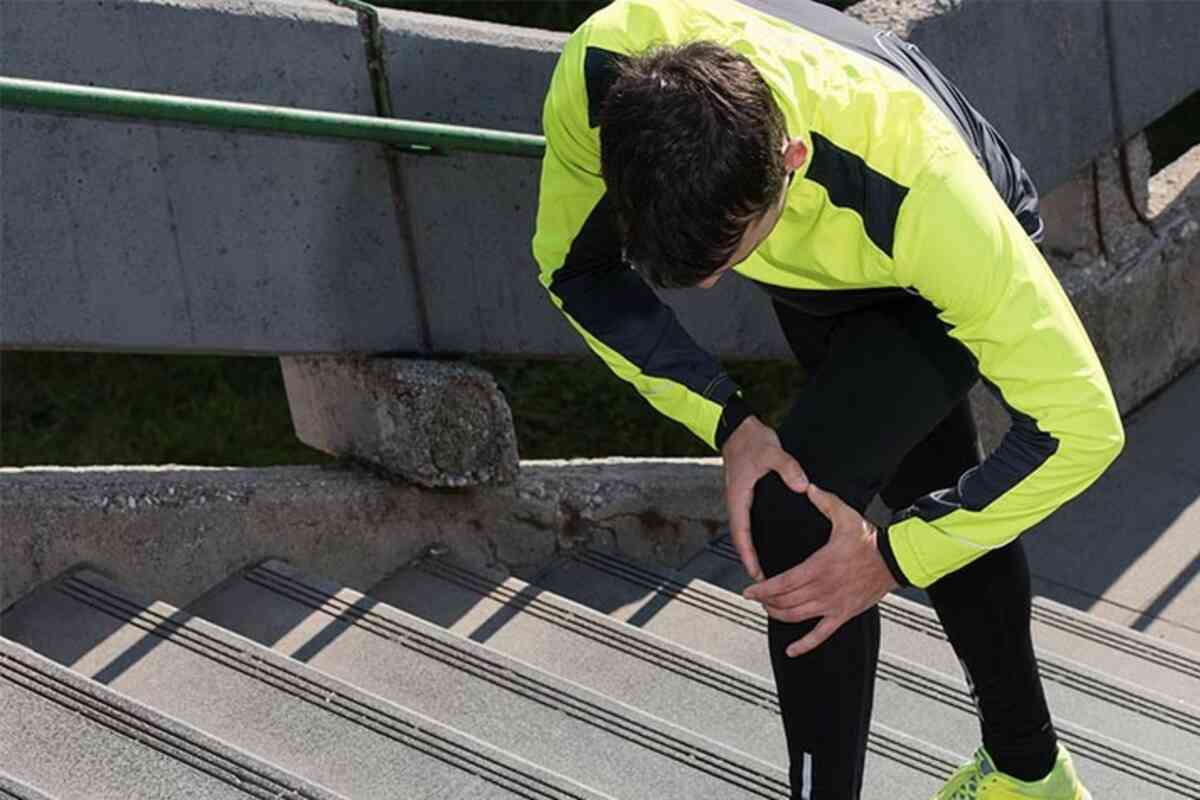 Dores e sofrimentos sofridos por novos corredores