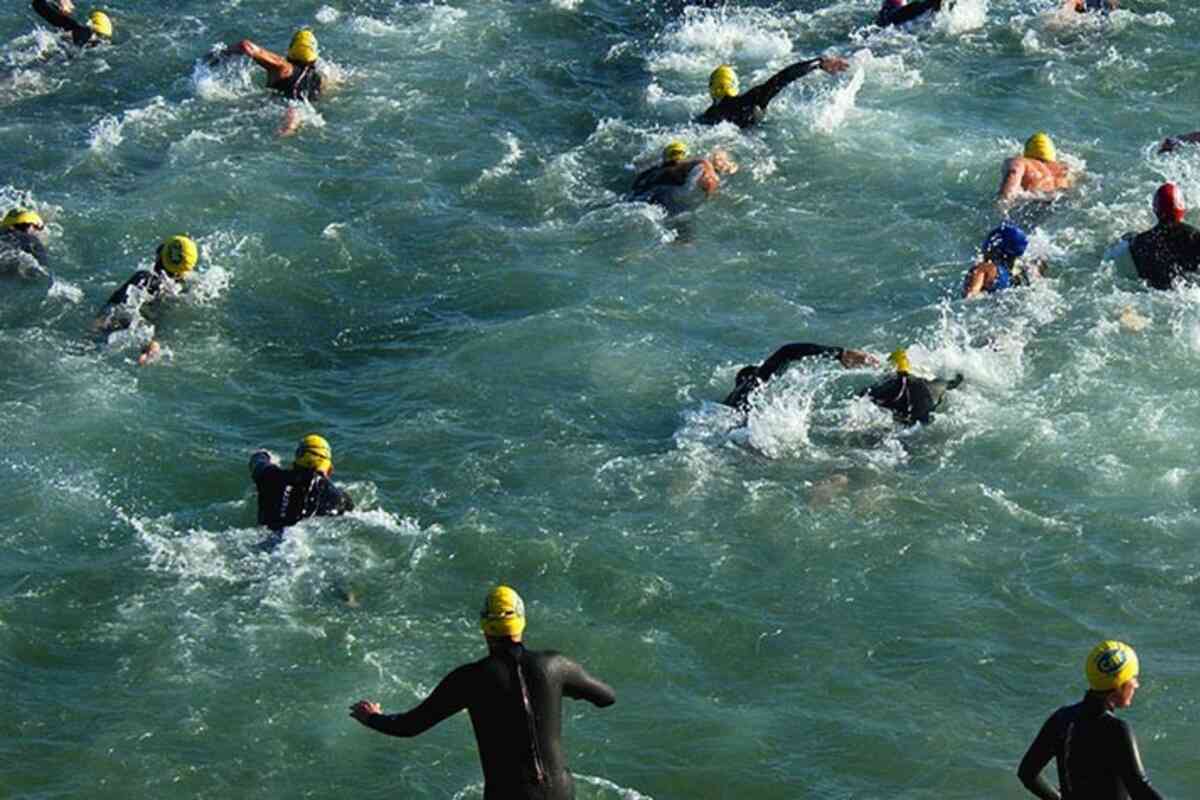 5 erros de natação no triatlo