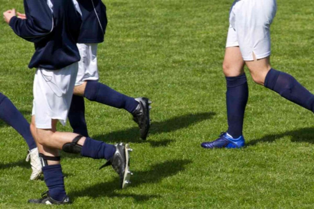 O aquecimento para o futebol