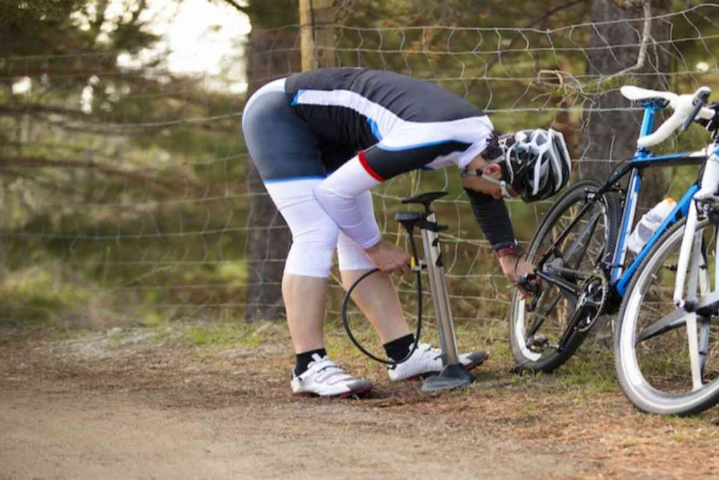 Rotinas e preparação para o dia da corrida de bicicleta