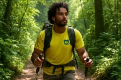 Como escolher bastões de caminhada para trilhas ideais