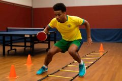 Como melhorar o footwork no tênis de mesa: guia completo